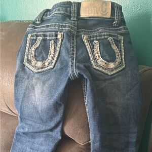 Girls size 4 Rockin C jeans